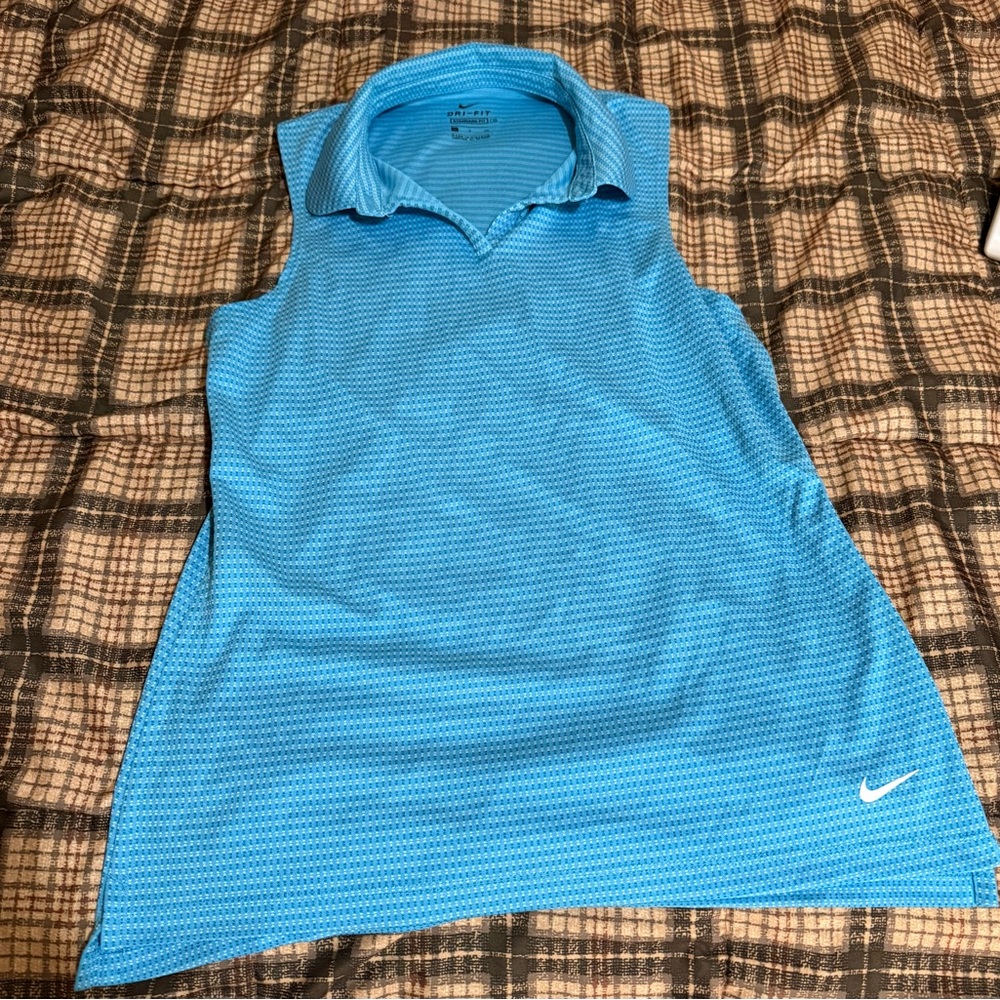 Nike Teal Dri-FIT Polo Shirt